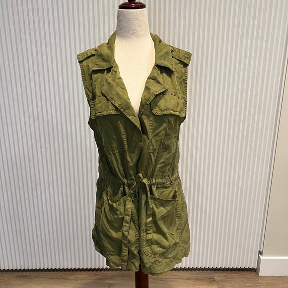 SANCTUARY Women's Canyon Vest Size M In Cactus - Picture 1 of 8